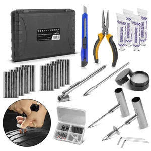 STAHLWERK Reifenreparaturset 72-teilig Reifenreparatur Kit Kfz Auto Motorrad - Bild 1 von 8