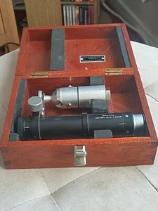 Vintage Theodolite in mahogany case box W.G pye &co - Picture 1 of 9