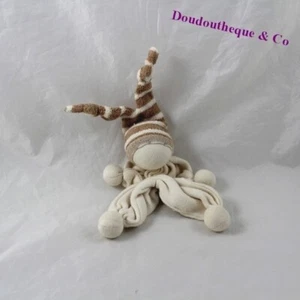 Mini Kuscheltier Wichtel KEPTIN JR beige braun Knoten 14 cm (MO8705) - Bild 1 von 1