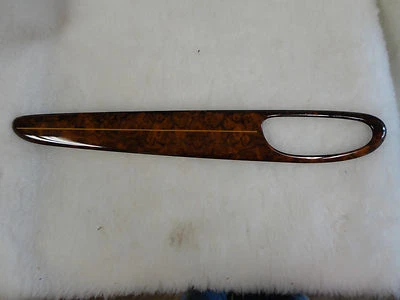 Jaguar Vanden Plas acabamento de porta grão de madeira 2003 2004 2005 2006 2W93-F045H13-AG - Imagem 1 de 4