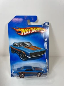 2009 Hot Wheels Walmart Red Line #149 Dream Garage 3/10 '67 CAMARO Blue RL5Sp D - Picture 1 of 13