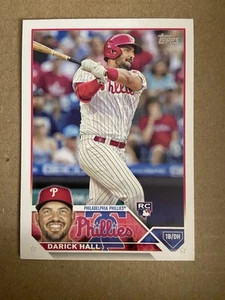 2023 Topps #209 Darick Hall Rookie Card Philadelphia Phillies - Picture 1 of 2