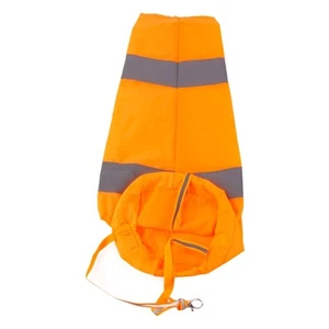 Calza a vento in nylon 50 cm aeroporto strappo stop misura vento esterno con - Foto 1 di 10