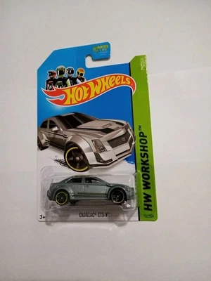 2013 Hot Wheels Workshop Dark Silver Cadillac CTS-V - Image 1 of 2