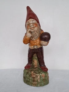 Vintage 1970s Garden Gnome Phillip Griebel Made In Germany 17" tall - Picture 1 of 7