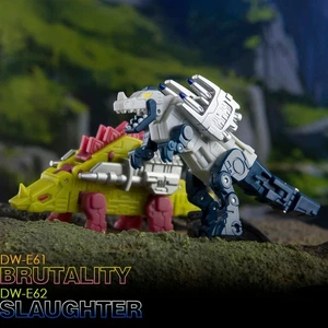 Dr.Wu DW E61E62 Slugfest Tape Dinobot Mini Transformable Toy Model Action Figure - Picture 1 of 10