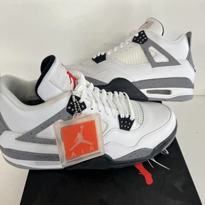 Jordan 4 Blanco Cemento Talla 9.5 Nuevo 2012 308497-103 - Imagen 1 de 7