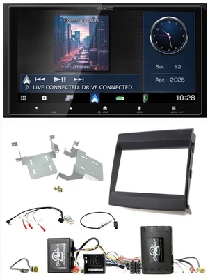 Kenwood Bluetooth 2DIN USB DAB Lenkrad Autoradio für Porsche Cayenne Soundsystem - Bild 1 von 4
