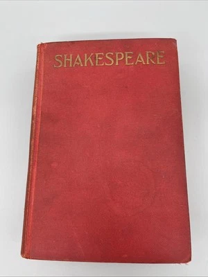 Antique The Complete Works of William Shakespeare Hardcover Book Stokes Co. 1911 Foto 1 de 4
