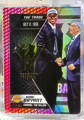 2015-16 Panini Kobe Bryant HeroVillain - The Trade #1 Red MVP - Image 1 of 2