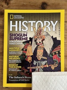 Magazine - NATIONAL GEOGRAPHIC HISTORY - May/June 2023 - Mummies Shogun Supreme - Picture 1 of 3