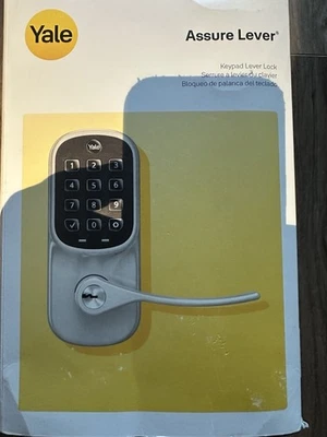 Yale - Assure Lock - Smart Lock Wi-Fi Lever with Touchscreen Keypad | Key Acc...