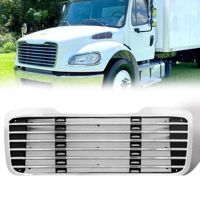 For 2002-2015 Freightliner M2 Class 100 106 112 Semi Truck Grille w/Bug Screen Foto 1 de 4