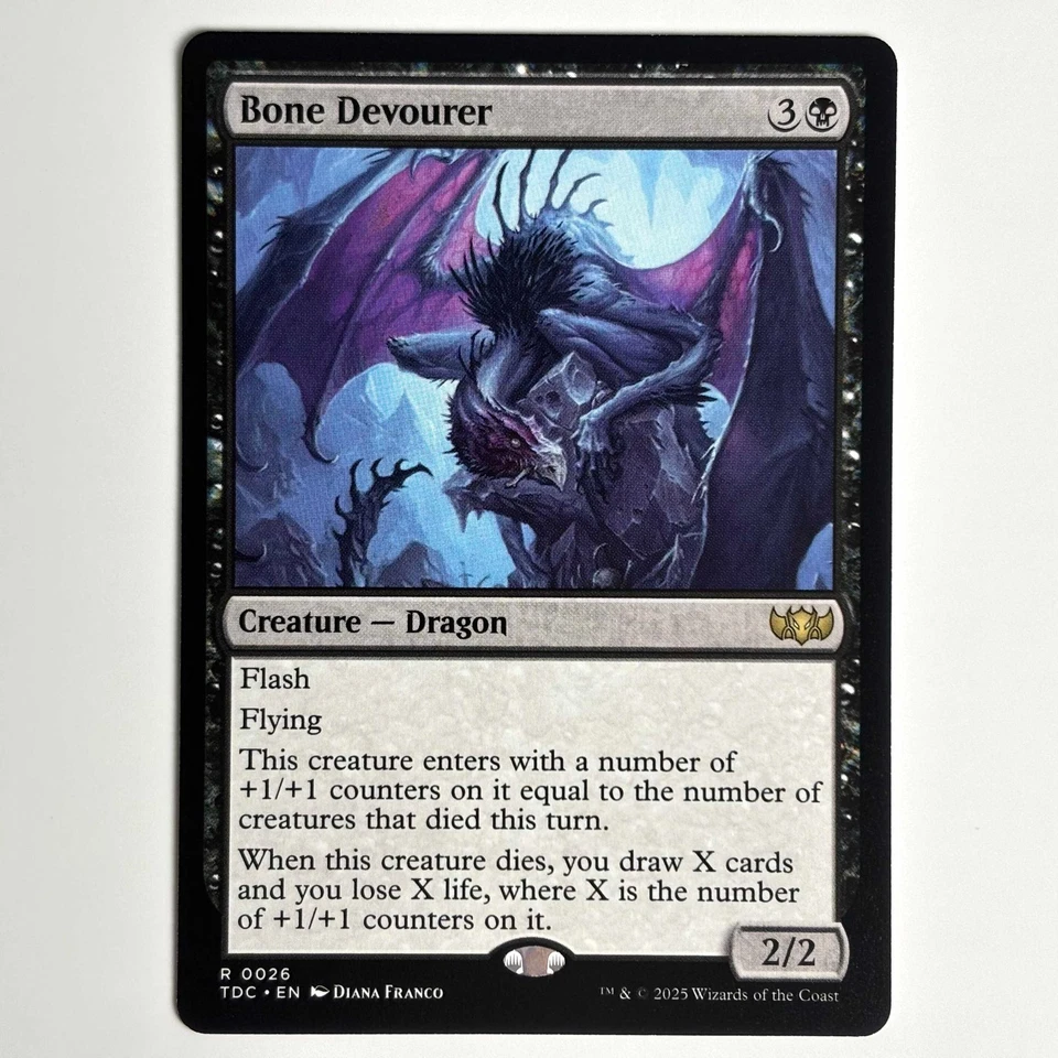 BONE DEVOURER MTG TDC - CARTE MAGIC THE GATHERING EN NEUF - Photo 1/1
