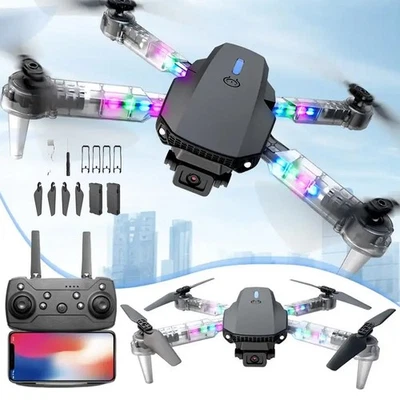 Mini Faltbar Drohne HD Dual Kamera Selfie RC Quadrocopter Drone Mit 2 Akku DE - Bild 1 von 4