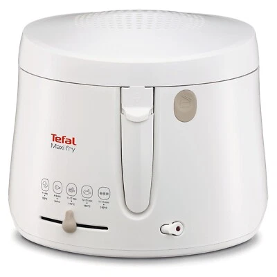 Tefal MAXI FRY FF100032 Fritteuse, Kompakt, Weiß, NEU & OVP - Bild 1 von 4
