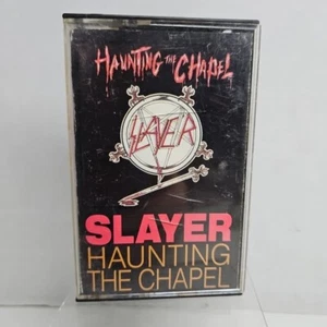 SLAYER Cassette Tape HAUNTING THE CHAPEL 1984 Heavy Metal Blade Hard Rock Thrash - Picture 1 of 3
