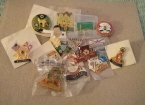 15 prendedores de solapa surtidos del Club de Leones Florida, Arkansas, Oklahoma, Pensilvania  Lote #10 - Imagen 1 de 16