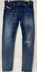 Pantalones de mezclilla Diesel THOMMER (29) reales 32x32 ajustados ajustados 084QG elásticos cómodos - Imagen 1 de 11