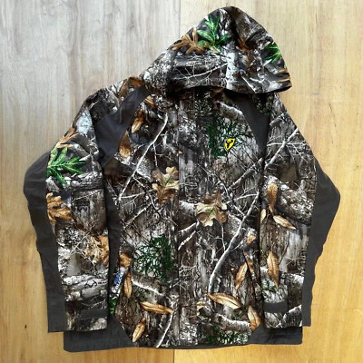 SCENTBLOCKER LIGHTWEIGHT REALTREE EDGE CAMO FULL ZIP MEN’S sx XL JACKET Lined - Image 1 of 4