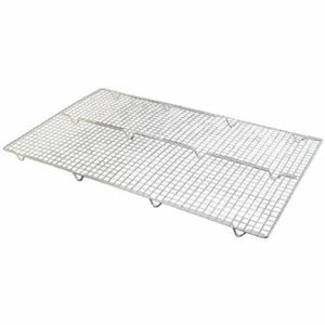 Bandeja de enfriamiento de pasteles de alta resistencia Vogue hecha a mano de malla de alambre - 64x41 cm - Imagen 1 de 1