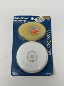 VTG NOS Max Factor Pan Cake Pancake Natural No.2 Original Authentic Prop Collect - Picture 1 of 10