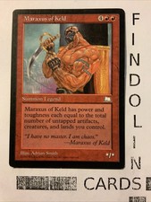 Maraxus Of Keld Weatherlight MP English Magic Actual Pics! A1