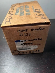 Westinghouse 15AMP Circuit Breaker HFB2015 600VAC 3 Pole NEW - Picture 1 of 5