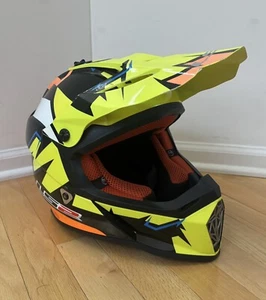 LS2 Fast Mini Explosive DOT Moto Helmet with Adjustable Visor Youth Size S - Picture 1 of 12