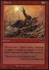 4x Parch MTG Urza's Legacy NM Magic Regular