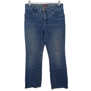 Smiths Womens Jeans Size 6 Cotton Bootcut Stretch Denim Bottoms Blue - Picture 1 of 6