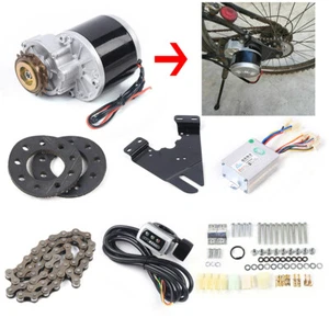 350W 24V Heckmotor E-bike Conversion Elektrofahrrad Hinterrad B??rstenmotor DIY - Bild 1 von 16
