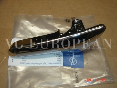 Palanca de manija cromada interior de puerta izquierda genuina Mercedes-Benz W211 Clase E ¡NUEVA!!! Foto 1 de 3