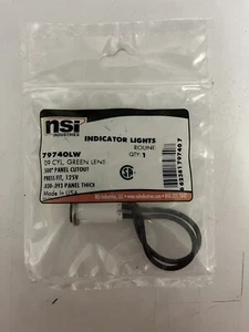 NSI 79740LW ROUND INDICATOR LIGHT, 125V, M0030 - Picture 1 of 2