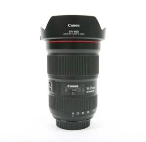 Canon EF 16-35mm f/2.8L III USM Wide Angle Zoom Lens with Both Caps & Hood - Picture 1 of 7