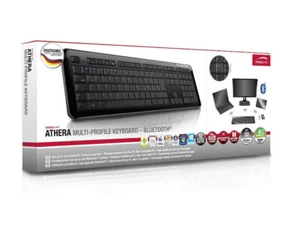 Speedlink ATHERA Multi-Profile Bluetooth - Tastatur, QWERTZ, schwarz - Bild 1 von 2