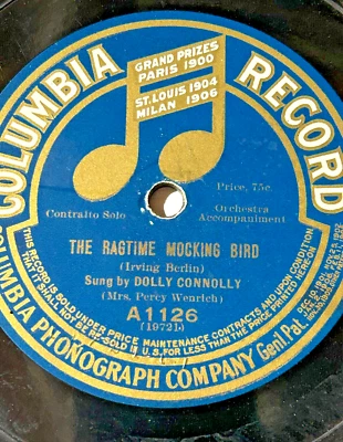 Prince's Band Alexander's Ragtime Band / Dolly Connolly Ragtime Mocking Bird - Image 1 of 2