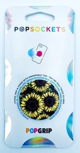 Authentic Popsockets Sunflowers Flowers Swappable Top Phone Popsocket Pop Socket - Picture 1 of 3