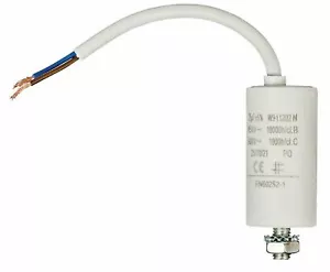 Motor Capacitor Start Capacitor 2 UF 450v ~ Condenser 2 μF with Cable - Picture 1 of 1