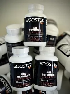( 3 Pack) Boosted Pro Pills Supports T-Levels and Boosts Energy male performance - Picture 1 of 4