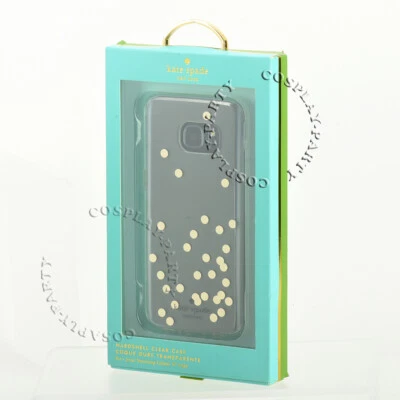 Kate Spade Protective Confetti Dot Gold Clear Case For Samsung Galaxy S7 edge  - Image 1 of 4