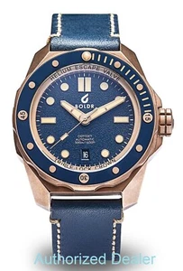 NEW BOLDR Odyssey AVENTURINE Bronze (Blue) watch NH35A automatic warranty AD - Picture 1 of 4