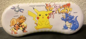 Pokemon / Pocket Monster Tin Pencil Case Box from Japan - Picture 1 of 3