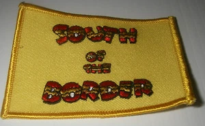 PARCHE DE TELA DE RECUERDO TURÍSTICO SUR DE LA FRONTERA DISEÑO BORDADO COSIDO - Imagen 1 de 1
