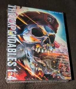 The Expendables 1-4 Collection Steelbook 4K Ultra HD + Blu-Ray Digital Code New - Picture 1 of 2