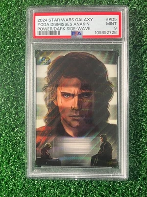 2024 Star Wars Galaxy "Yoda Dimisses Anakin Skywalkers Fears" 36/99 PSA 9 - Image 1 of 2