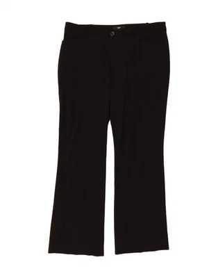 MOSSIMO Womens Stretch Bootcut Casual Trousers US 14 XL W36 L33 Black AR03 — 第 1/3 张图片