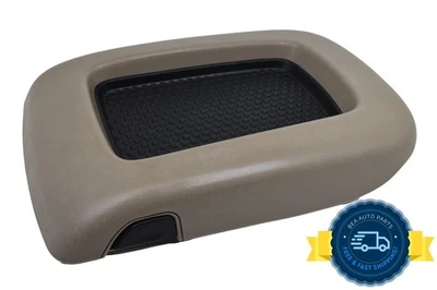 Chevrolet Tahoe GMC Yukon 2003-2006 consola central beige tapa reposabrazos OEM Foto 1 de 4
