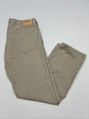 Signature Levi's Jeans Mens 38x32 Tan Athletic Cut Straight Leg Outdoors EUC - Image 1 of 4