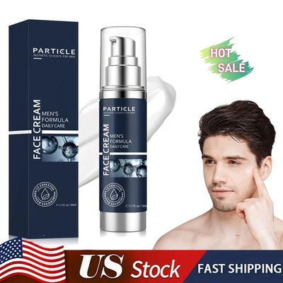 Crema facial de partículas 6 en 1 para hombres crema antienvejecimiento combate las bolsas para ojos manchas oscuras⚡ Foto 1 de 4